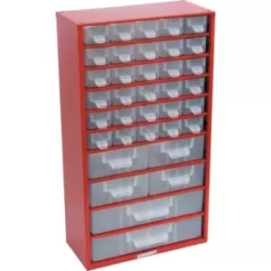 Image of 36-Drawer Comb. Parts Storage Cabinet