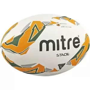 Image of Mitre Stade Rugby Ball - White