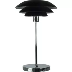 image of Table Lamp Matt Black 31cm