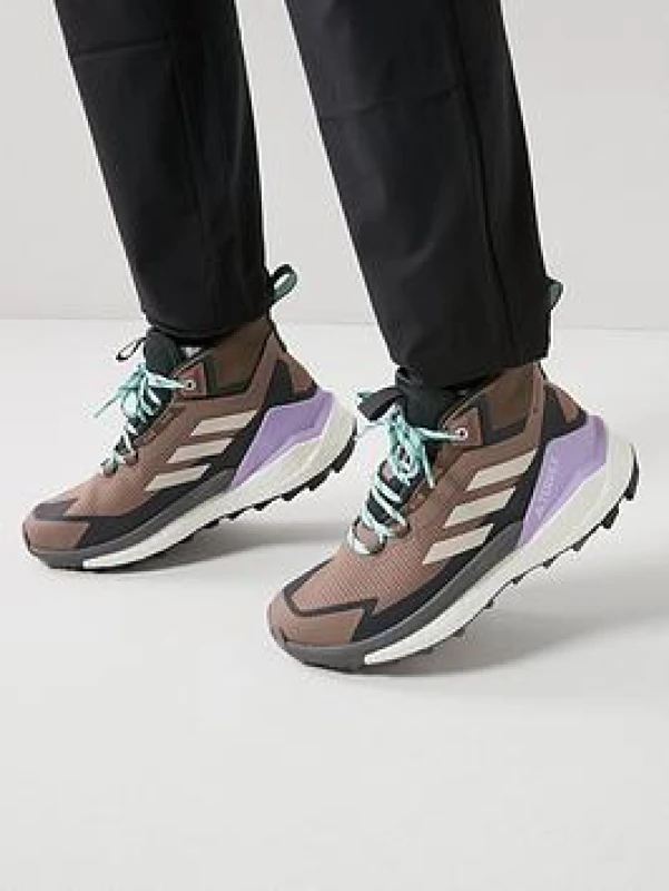 Image of Womens mid-height hiking shoes adidas Terrex Free Hiker 2 Hiking Marron Female 42
