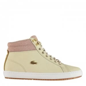 Image of Lacoste Straightset Insulated Boots - Natural/Wht