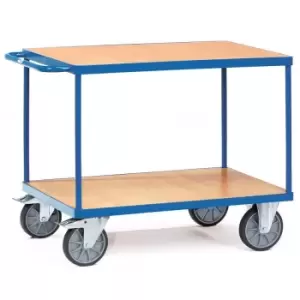 Image of Fetra Heavy Duty Four Shelf Table Top Cart 1200 x 800mm - 600kg Capacity