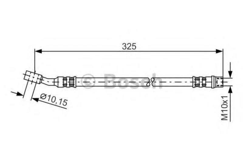 Image of Brake hose Bosch 1 987 476 394
