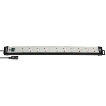Image of Brennenstuhl 1951503605 Premium-Line 10 Way Switched IEC Plug Ext ...