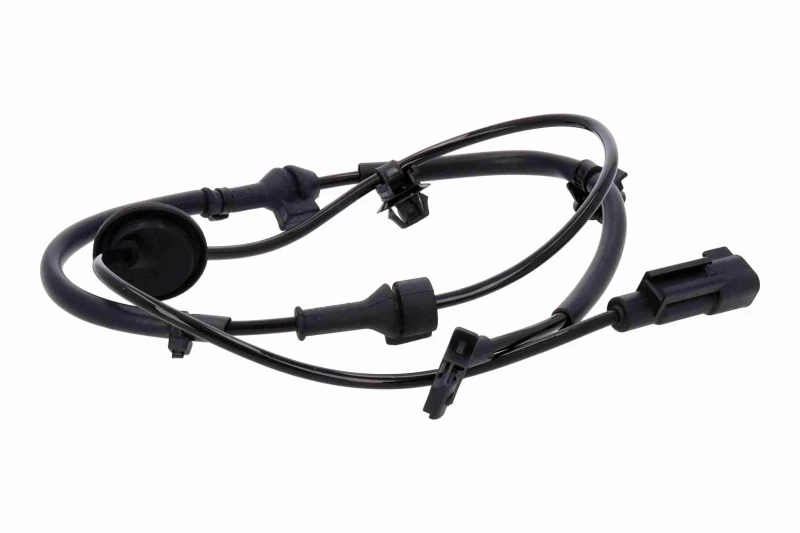 Image of VEMO V37-72-0018 ABS Sensor Green Mobility Parts Rear Axle, with cable Sensor,wheel speed (412)