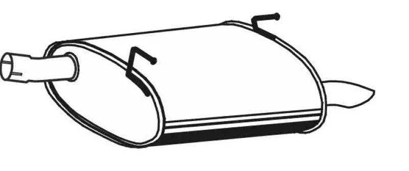 Image of Rear silencer VEGAZ DS-343