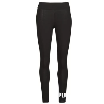 image of Puma ESS LOGO LEggINGS womens Tights in Black - Sizes L,M,S,XL,XS