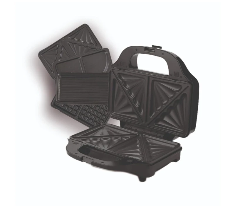 Image of HAMILTON BEACH 4-in-1 Deep Fill HBSLS2002 Sandwich Toaster - Black 5060916372924