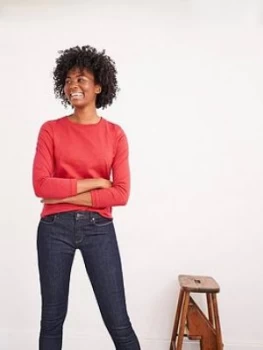 Image of White Stuff Cassie Crew Neck Jersey Tee - Red