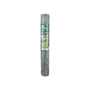 Gardman Galvanised Wire Netting 25mm² Hexagon, 10 x 0.6m