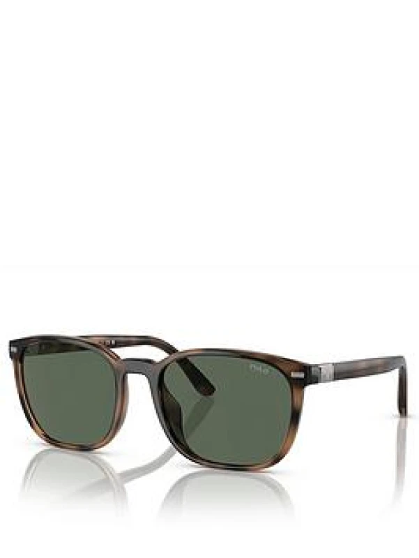 Image of Polo Ralph Lauren 0Ph4208U Square Sunglasses- Tortoise Tortoise WG544 Male