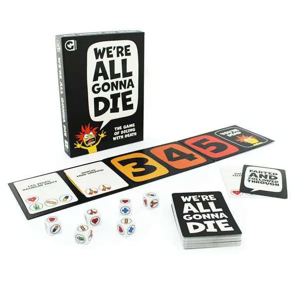 Image of We're All Going to Die Card Game