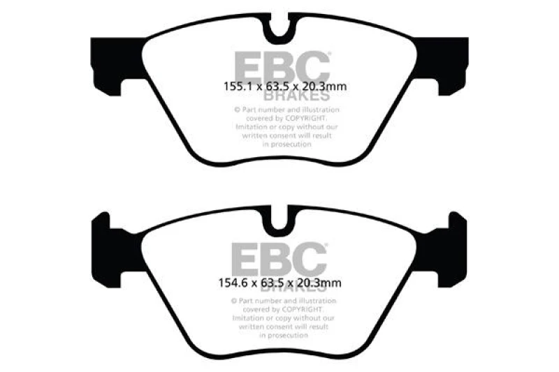 Image of EBC Brakes Brake pad set EBC Brakes DP42088R