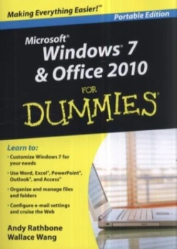 Image of Windows 7 and Office 2010 for Dummies by Andy Rathbone Paperback