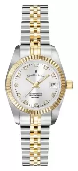 Image of Jacques Du Manoir NRO.08 Inspiration 26mm Silver Dial Watch