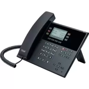 image of Auerswald COMfortel D-110 Corded VoIP Hands-free, Headset connection, Visual call notification, PoE Graphics display Black