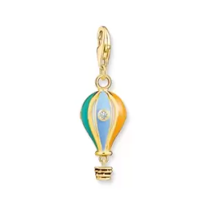 image of THOMAS SABO Gold Plated Hot Air Balloon Charm