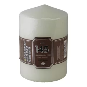 Image of Cream Pillar Scented Candle 145hr Burn Time