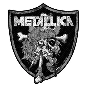 image of Metallica - Raiders Skull Standard Patch