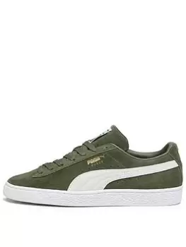 image of Puma Suede Classic Xxi, Khaki, Size 11, Men