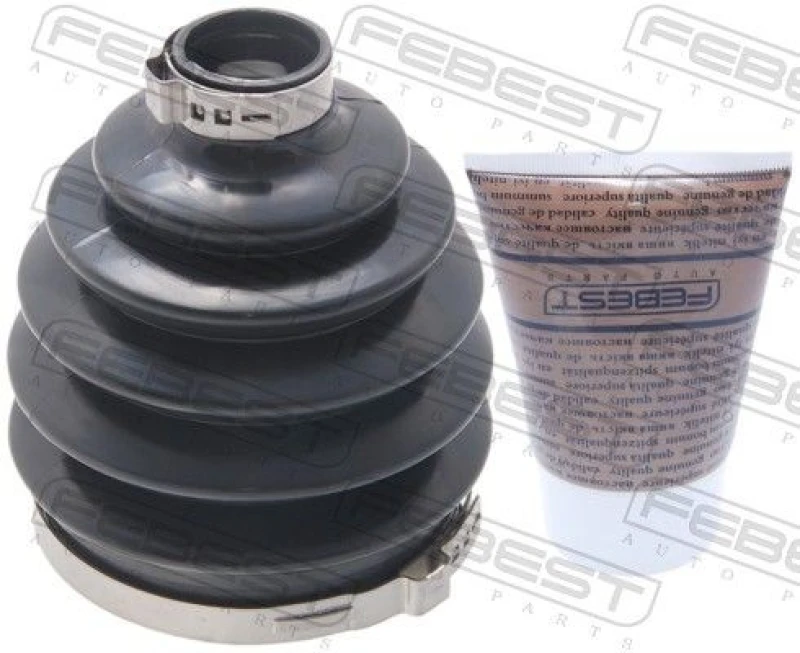 Image of FEBEST 1017P-V250 CV Boot Wheel Side, PVC PVC Bellow,drive shaft (194)