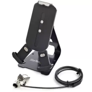 Image of StarTech.com Secure Tablet Stand w/ K-Slot Cable Lock - Locking Tablet Holder for 7.9"-13" Tablets - Universal Adjustable Tablet Mount for Desk/Surfac