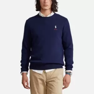 Image of Polo Ralph Lauren Mens Cotton Jumper - Cruise Navy - L