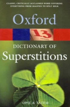 Image of A Dictionary of Superstitions by Iona Opie Book