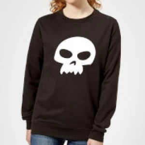 Toy Story Sid's Skull Womens Sweatshirt - Black - XXL