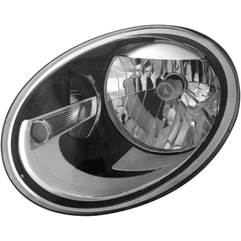 Image of DIEDERICHS 2266981 Headlights H4, Left, with motor for headlamp levelling Headlight (259)