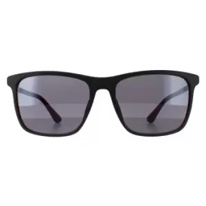 Image of Square Matte Grey Red Grey Mirrored 90041091