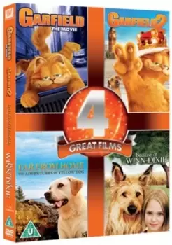 image of Garfield/Garfield 2/Far from Home/Because of Winn Dixie - DVD Boxset