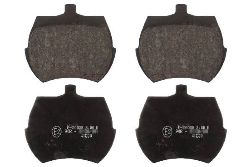 Image of SWAG 22 11 6201 Brake pad set Front Axle Brake Pad Set,disc brake (402)