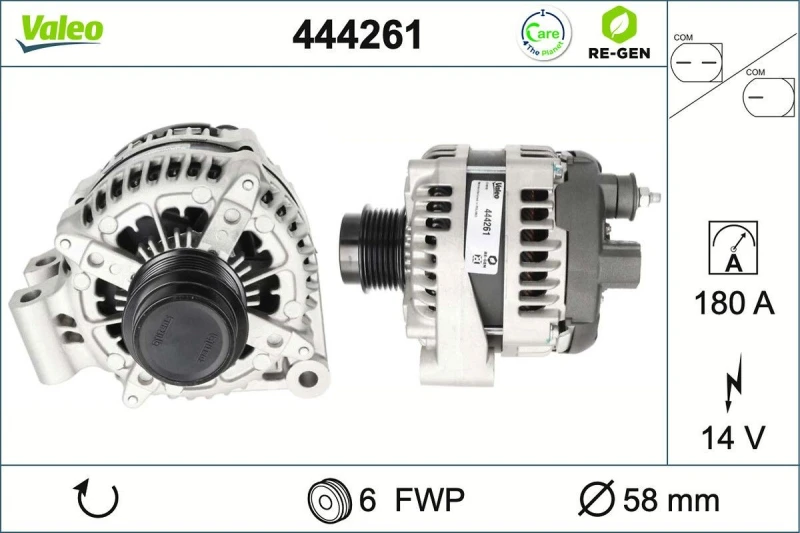 Image of Alternator VALEO 444261