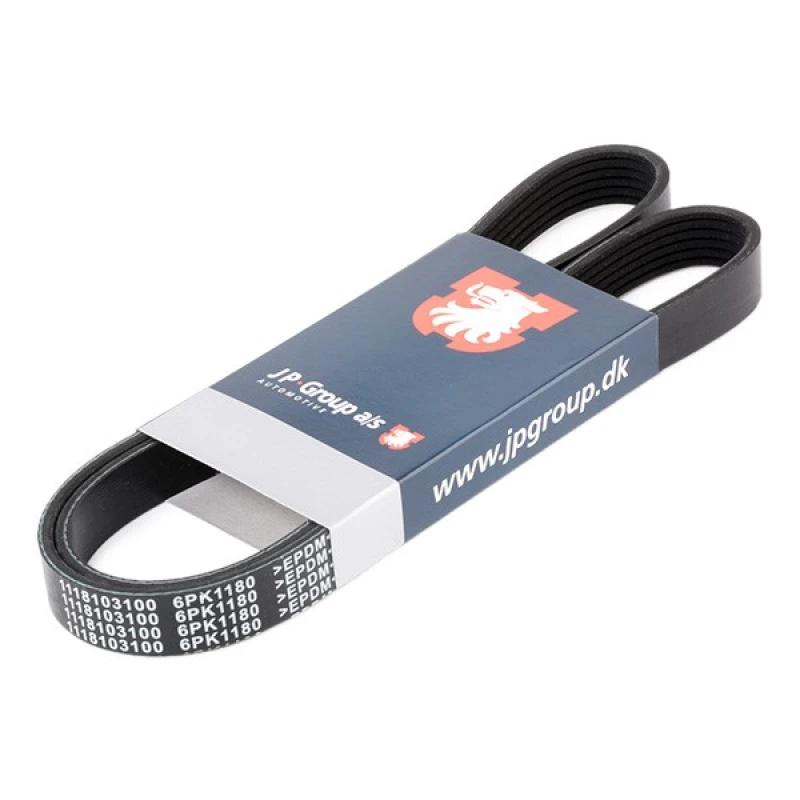 Image of JP GROUP 1118103100 V-ribbed belt JP V-Ribbed Belts (305)