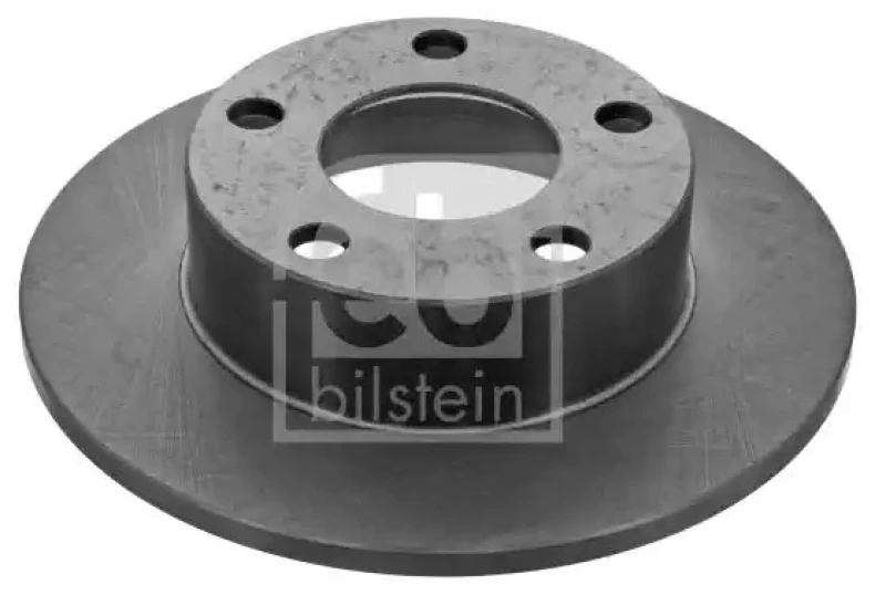 Image of FEBI BILSTEIN 43846 Brake disc Rear Axle, solid, Coated Brake Disc (82)