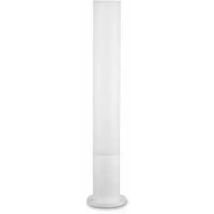 Image of EDO OUTDOOR White Floor Lamp 1 Aluminum Bulb