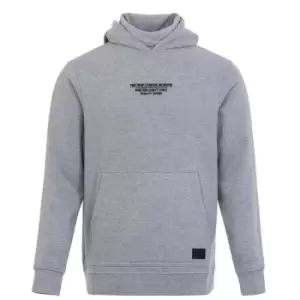 image of Firetrap Oversized OTH Hoodie Mens - Grey