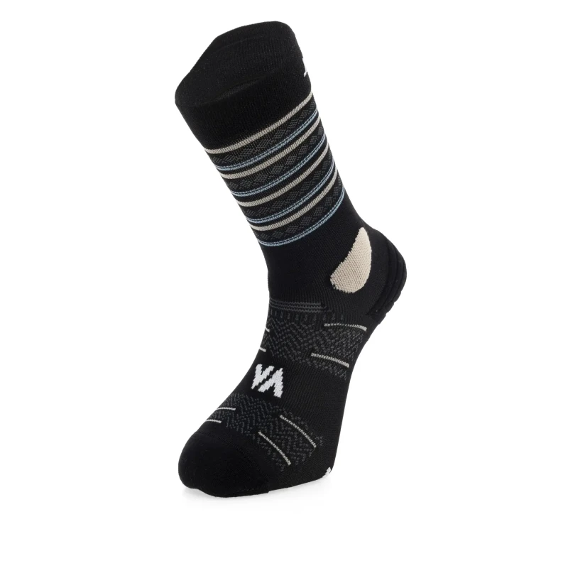 Image of Football Socks Vertical Kyrgyz Noir Unisex 36/38