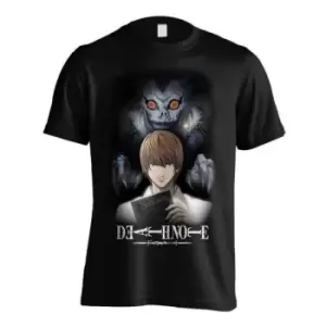 Image of Death Note T-Shirt Ryuk Behind the Death Size L