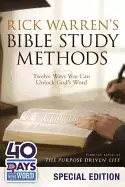 Image of rick warrens bible study methods 40 days in the word special edition twelve