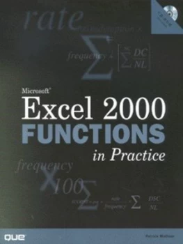 Image of Microsoft Excel Functions in Practice by Patrick Blattner Paperback