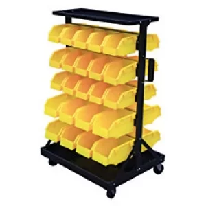 Image of GPC GIL46Y Bin Trolley, 46 Bins
