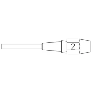 image of Weller Xds 2 Nozzle, 10.5Mm, 3Mm, Desoldering