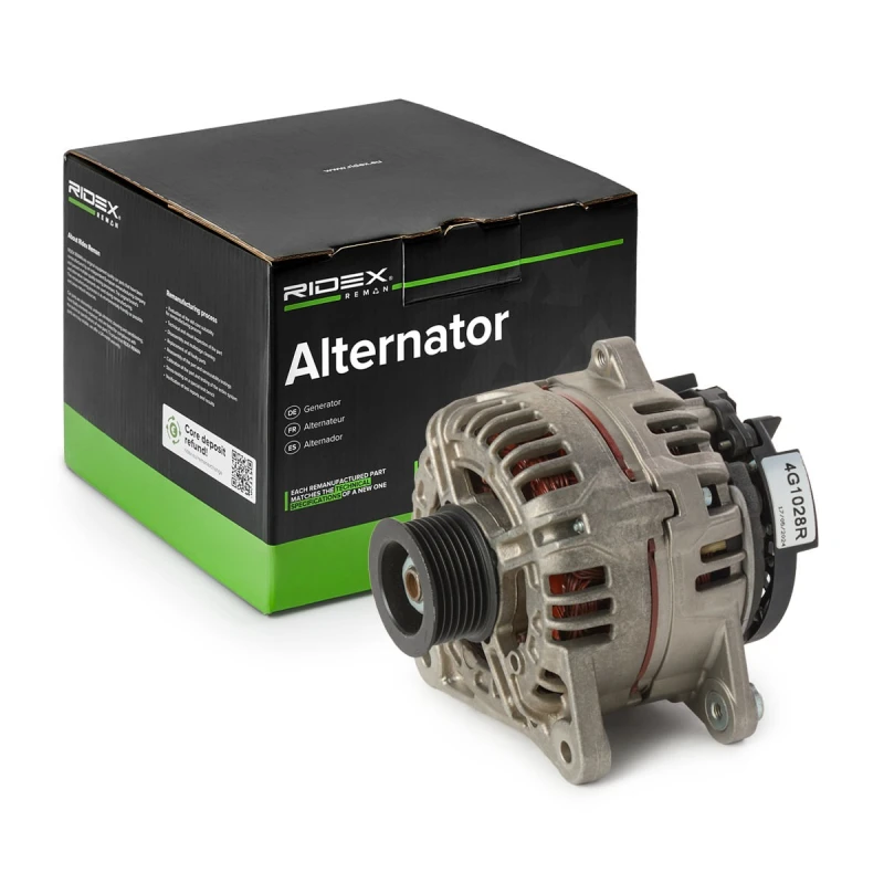 Image of RIDEX REMAN Alternator RIDEX REMAN 4G1028R