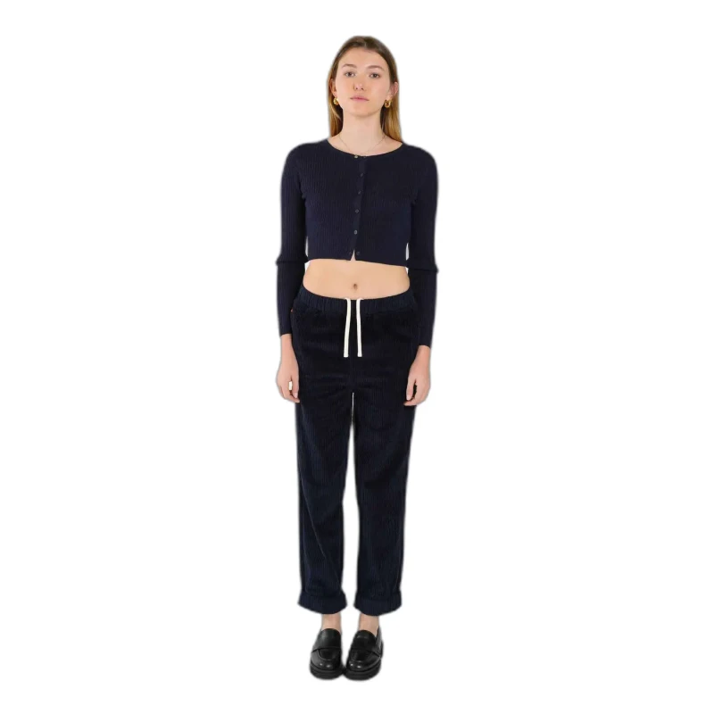 Image of F.A.M. Paris Womens Trousers F.A.M. Paris France Bleu Female XS