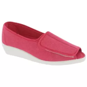 Image of Mirak Quimper Canvas Sandal / Womens Sandals (8 UK) (RED)