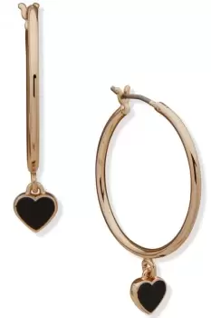 Image of PE 25MM HEART DROP HOOP