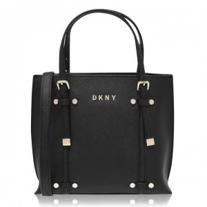 image of DKNY BoSaff Bag - Black/Gold BGD