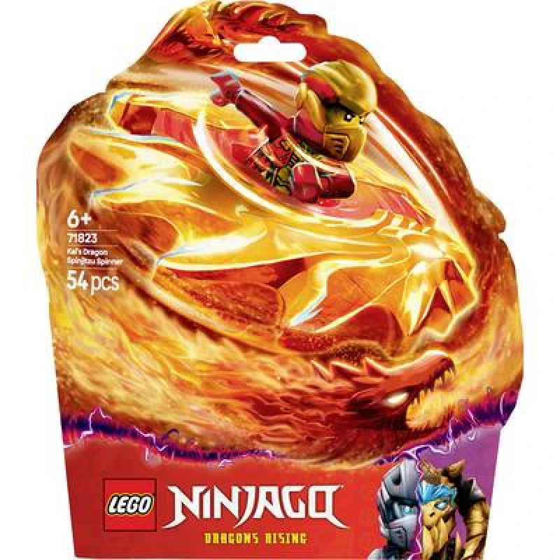 Image of LEGO LEGO NINJAGO Kai's Dragon Spinjitzu Spinner Toy Set 71823